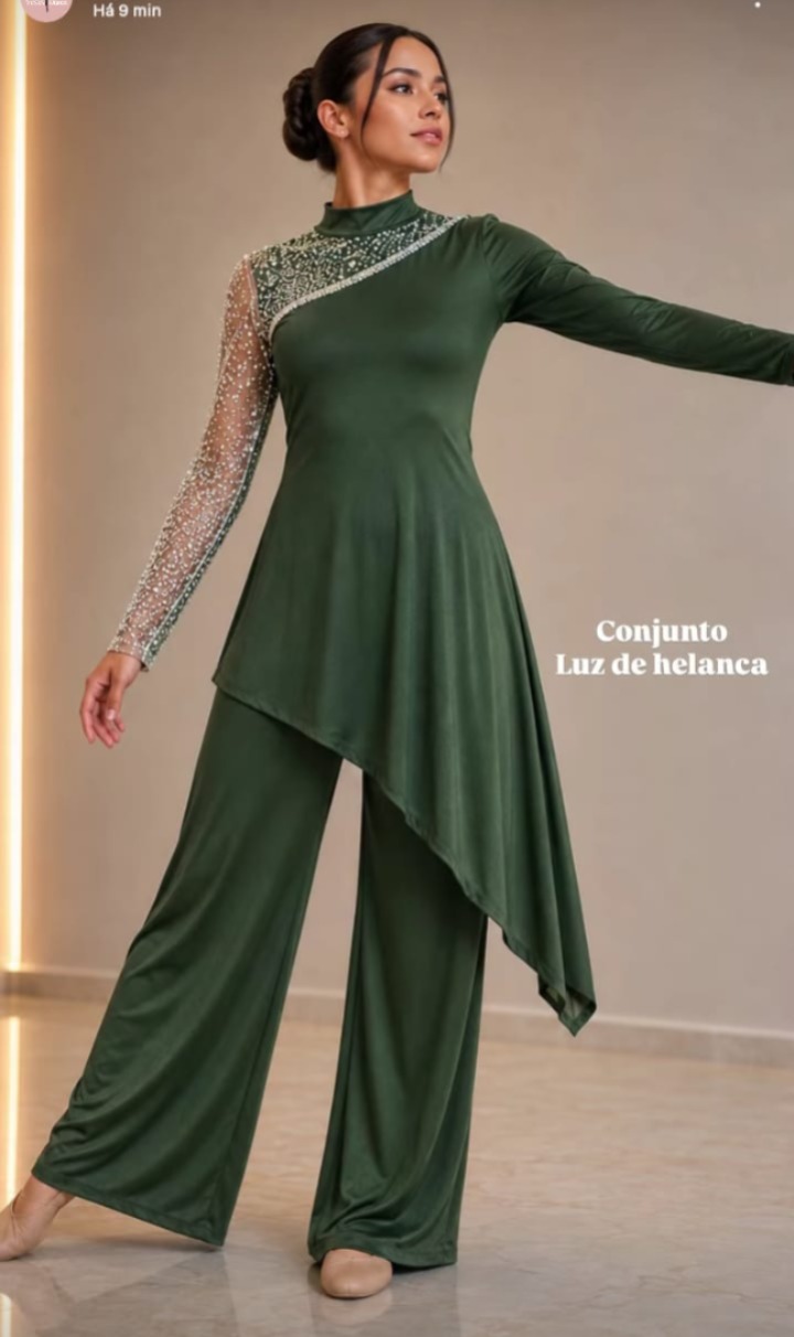 Conjunto Luz de Helanca com Tule Explosão - Image 2